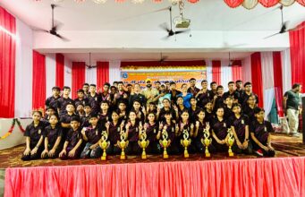 शूटिंग प्रतियोगिता में मंदिर के बच्चों ने जीते पदक