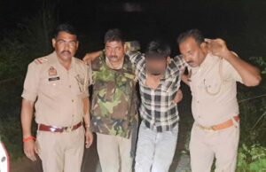 पुलिस मुठभेड़ में तीन लुटेरे गिरफ्तार