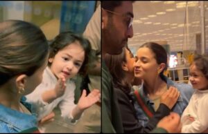 छुट्टियां मनाने के लिए रवाना हुए आलिया-रणबीर, बेटी राहा के साथ वीडियो वायरल
