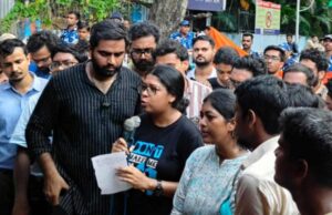 स्वास्थ्य भवन के बाहर जूनियर डॉक्टरों के प्रदर्शन का आज तीसरा दिन, लगातार हो रही नारेबाजी