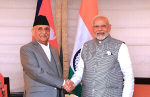 ओली मिले मोदी से