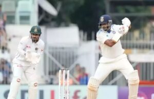 भारत की पहली पारी 376 रन पर सिमटी, जडेजा शतक से चूके, अश्विन ने खेली बेहतरीन शतकीय पारी