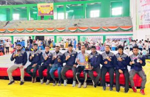 वुशू प्रतियोगिता में प्रदेश के खिलाड़ियों ने दस पदक अपने नाम किये