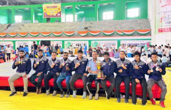वुशू प्रतियोगिता में प्रदेश के खिलाड़ियों ने दस पदक अपने नाम किये