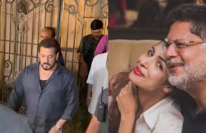 पारिवारिक विवाद भुलाकर मलाइका के घर पहुंचे सलमान खान एंड ब्रदर्स