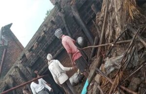 कानपुर में तेज बारिश से कच्चे घर की दीवार गिरने से महिला की मौत, दो घायल