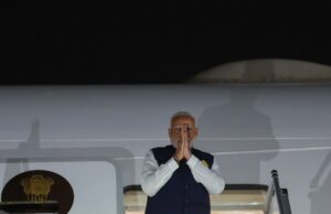 प्रधानमंत्री मोदी स्वदेश रवाना