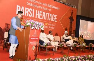 भारत के विकास में पारसी समुदाय का बहुत बड़ा योगदानः किरेन रिजिजू