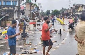 त्रिपुरा संघर्ष में एक व्यक्ति की मौत