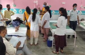 दूषित खाना खाकर 70 लोग हस्पताल पहुंचे