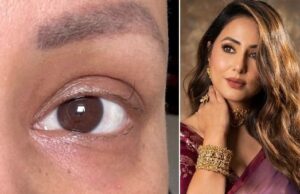 कैंसर से जूझ रहीं हिना खान, पलक तक के बाल झड़े