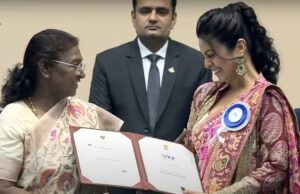 नेशनल अवॉर्ड पाकर भावुक हुईं मानसी पारेख