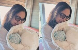 नीना गुप्ता ने पोती के साथ शेयर की पहली तस्वीर