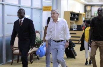 थॉमस बाख युगांडा पहुंचे