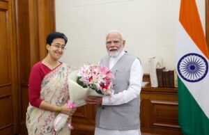 पीएम मोदी से मिली सीएम आतिशी