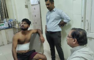 असामाजिक तत्वों का हमला, आठ घायल
