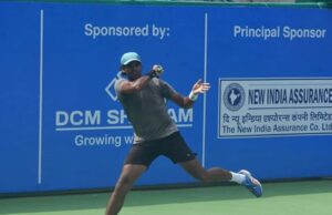 राष्ट्रीय टेनिस चैम्पियनशिप के क्वार्टर फाइनल में पहुंचे