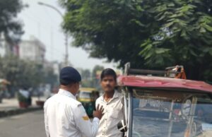 नियमों का पालन न करने पर 529 वाहनों का चालान