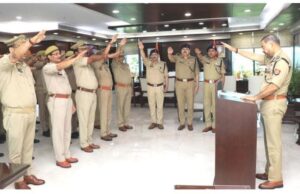 राष्ट्रीय एकता दिवस पर ली गई शपथ