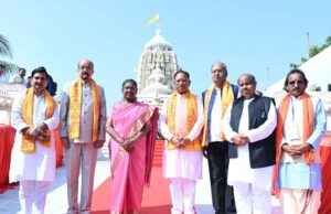 राष्ट्रपति मुर्मु ने किए श्री जगन्नाथ भगवान के दर्शन