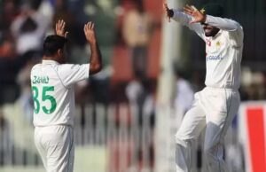 जाहिद महमूद और नोमान अली को टीम से किया बाहर