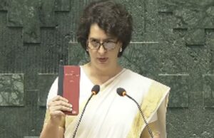 प्रियंका और चव्हाण ने लोकसभा सदस्य के रूप में शपथ ली