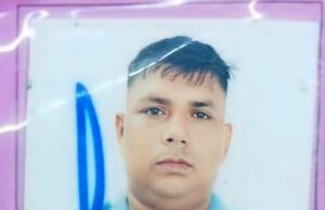 जवान की सड़क दुर्घटना में मौत