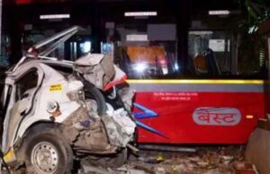 मुंबई के कुर्ला बेस्ट बस हादसे में पांच लोगों की मौत, 49घायल