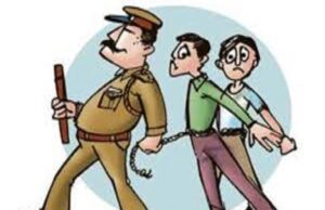 चेकिंग के दौरान पकड़ा गया 25 हजार का इनामी बदमाश