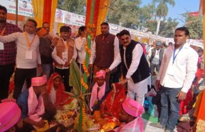 बदलापुर महोत्सव में 501 जोड़े परिणय सूत्र में बंधे