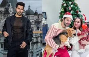 क्रिसमस पर वरुण धवन ने दिखाई बेटी की पहली झलक