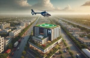 कोलकाता के अस्पताल में मरीजों के लिए छत पर हेलिपैड की शुरुआत