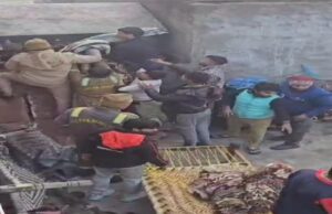 गाजियाबाद में आग लगने से एक महिला और तीन बच्चाें की जलकर माैत