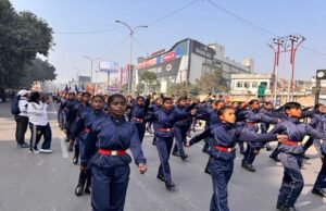 केजीबीवी की 80 छात्राओं के कदमताल से पहली बार गूंजेगी गणतंत्र दिवस की परेड