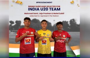 मंदिरी अंडर-20 चैलेंज सीरीज के लिए एआईएफएफ टीम में सुदेवा दिल्ली एफसी के तीन खिलाड़ी चयनित