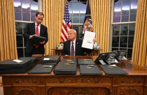 अमेरिका के राष्ट्रपति ट्रंप ने कोलंबिया पर कड़े प्रतिबंधों की घोषणा की