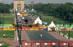 26 जनवरी कल, कर्तव्य पथ गणतंत्र दिवस परेड के स्वागत के लिए तैयार