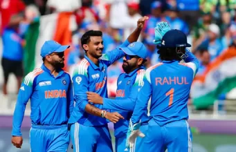 अक्षर पटेल बने पाकिस्तान के खिलाफ बेस्ट फील्डर