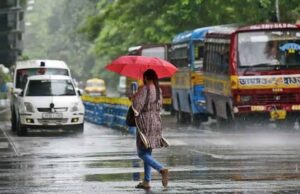 दक्षिण बंगाल के छह जिलों में बारिश का अलर्ट