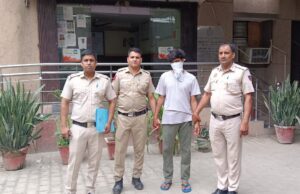 मंदिरों में चोरी करने वाला गिरफ्तार